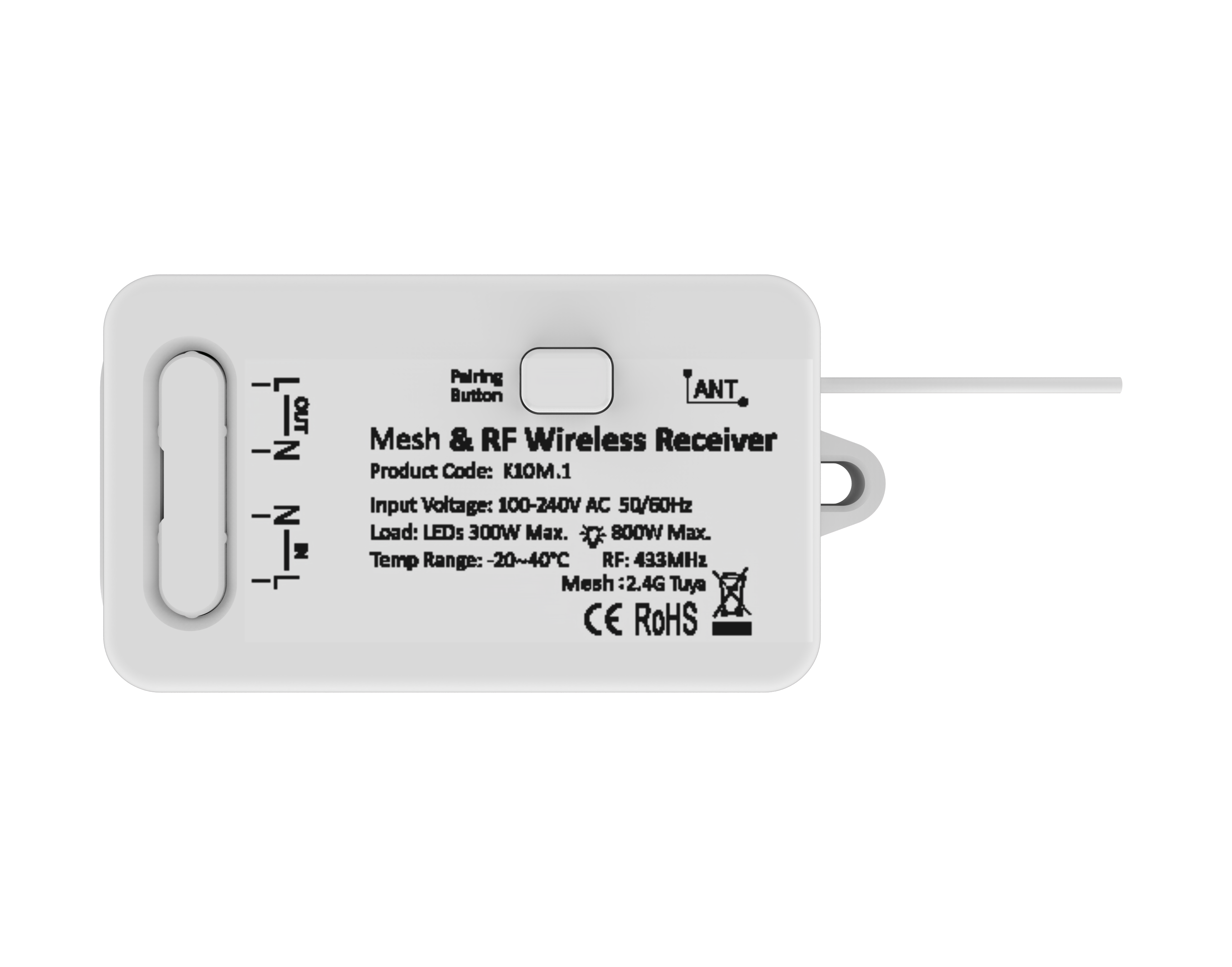 K10M 1-Channel Reciever