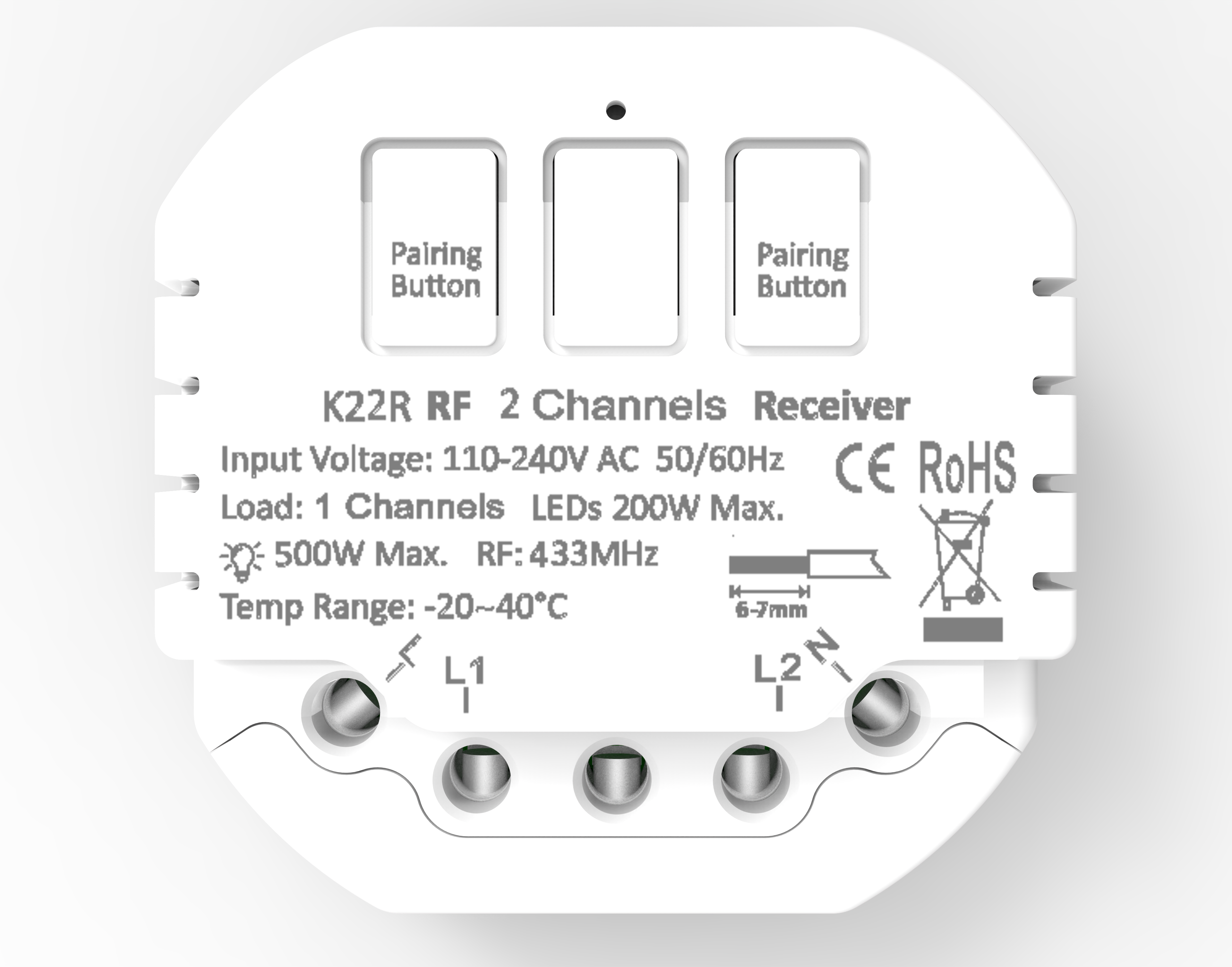 K22R 2-Channel Actuator