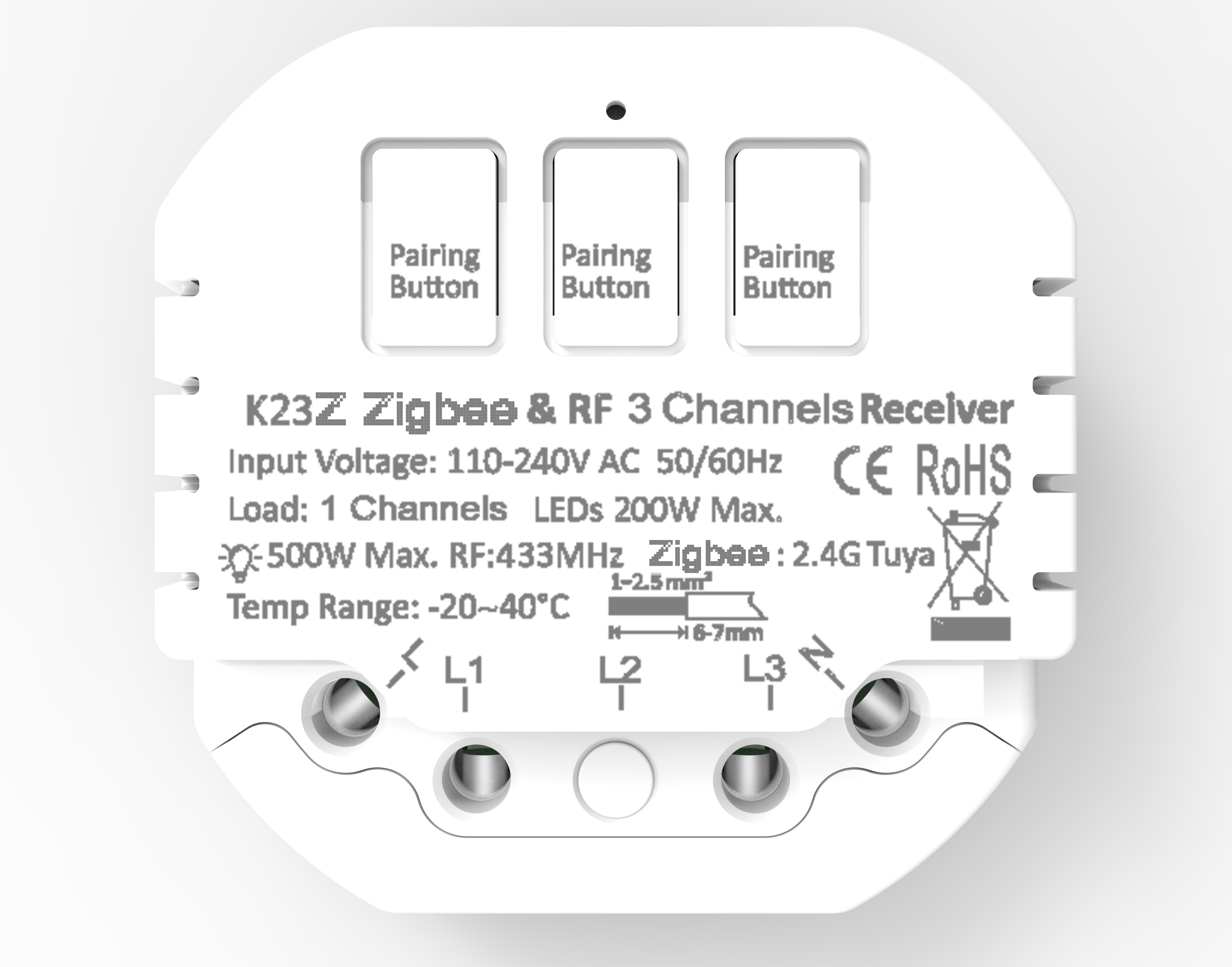 K23Z 3-Channel Actuator