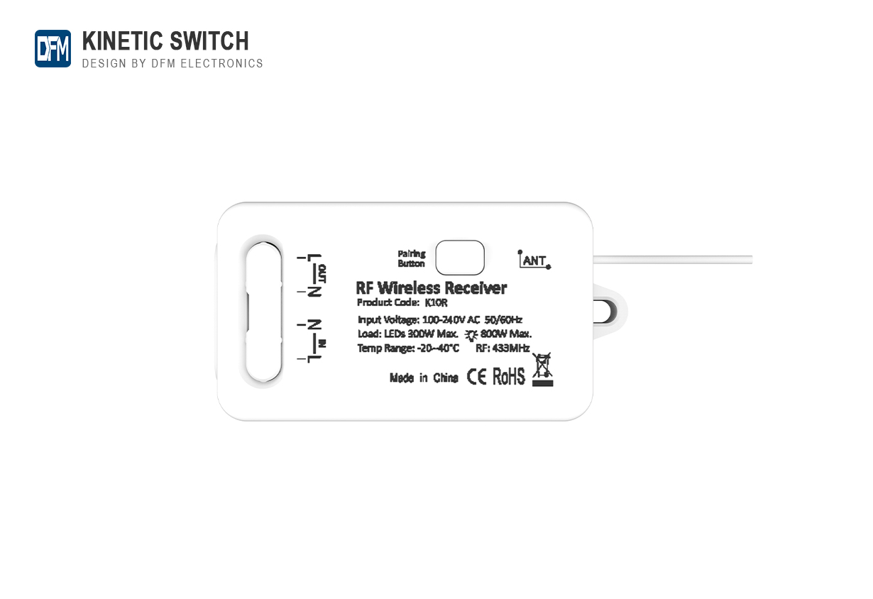 K10R 1-Channel Reciever