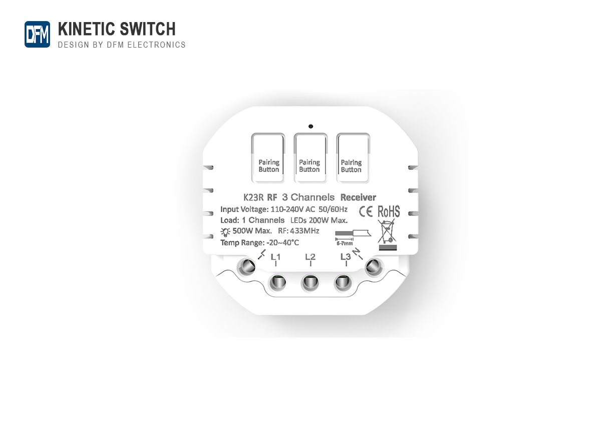 K23R 3-Channel Actuator