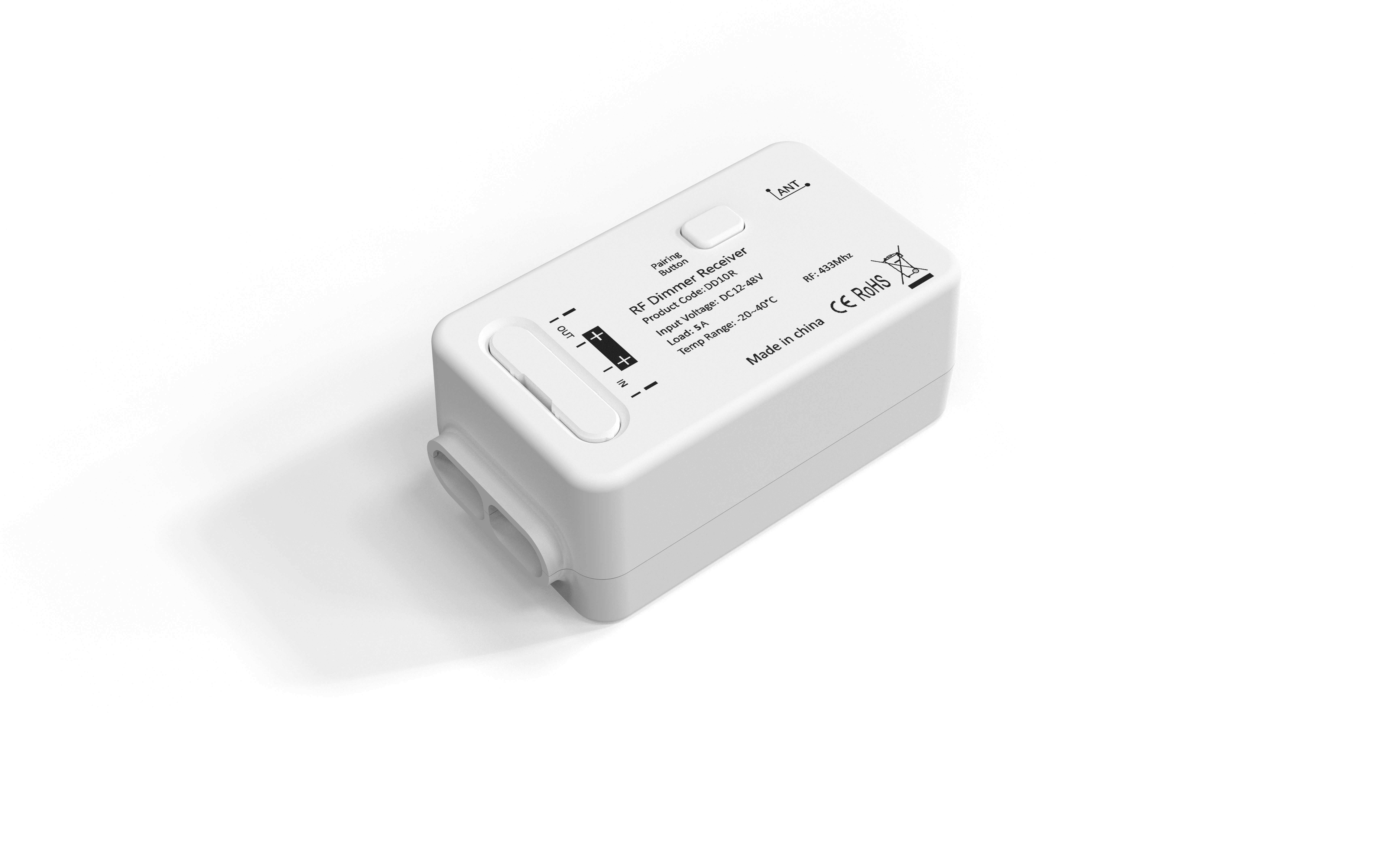 DD10 DC12V-48V 1 Channel Dimming Receiver
